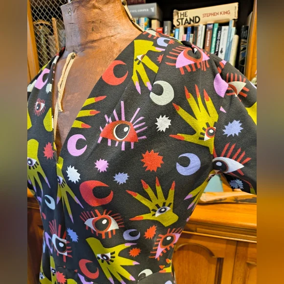 NWT Nooworks Witchy Ways Dress Large - Picture 3 of 5